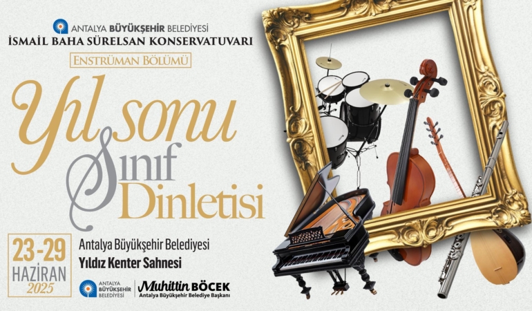 Genç Müzisyenlerin Yıl Sonu Dinletisi Başlıyor!