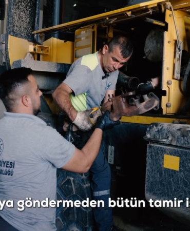 Kepez’in Hizmet Gücü: Makine Atölyesi