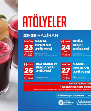 Doğaseverler İçin Ücretsiz Atölye Fırsatları!