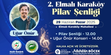 Elmalı’da Pilav Şenliğiyle Lezzet Dolu Gün!