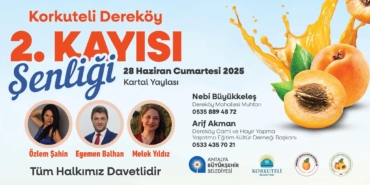 Korkuteli Kayısı Şenliği’ne Davetlisiniz!
