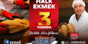 Halk Ekmek 3 Yaşında: Sofralara Bereket!