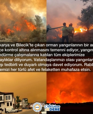 Yangınlara Karşı Tedbirli Olalım!