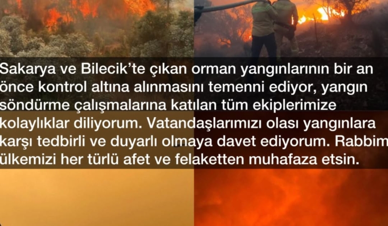 Yangınlara Karşı Tedbirli Olalım!