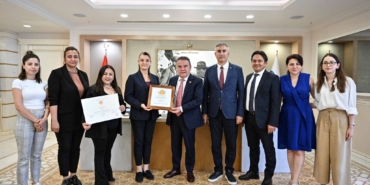 Cittaslow Ödülü Başkan Böcek’e Takdim Edildi!