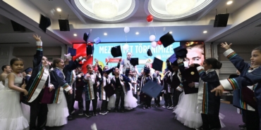 Antalya OSB’de Mezuniyet Coşkusu! Miniklere Kep!