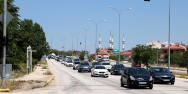 Bayramda Afyon-Antalya Yolunda Araç Yoğunluğu!