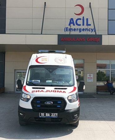 Kepçe Kazasında Kadın Hastanelik Oldu!