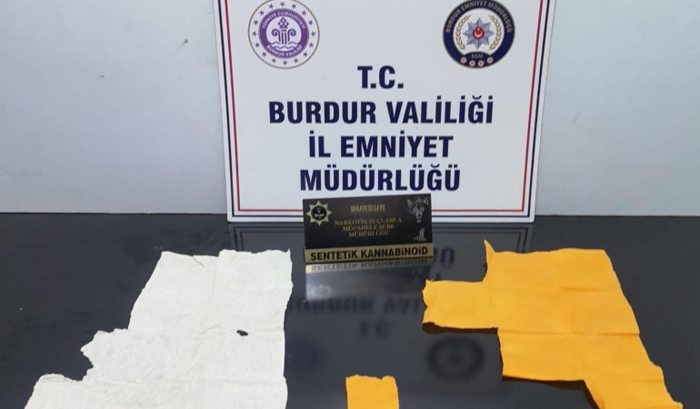 Burdur’da Uyuşturucu Operasyonu: 2 Tutuklama!