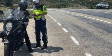 Burdur’da 13 Motosiklet Trafikten Men Edildi!