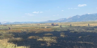 Burdur’da Buğday Tarlasında Yangın: 3 Dönüm Zarar!
