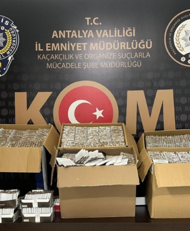 Antalya’da Kaçakçılık Operasyonunda Büyük Yakalama!