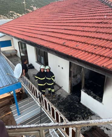 Eğirdir’de Soğuk Hava Deposunda Yangın Çıktı!