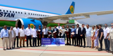 Özbekistan’dan Alanya’ya Tarihi Uçuş Gerçekleşti