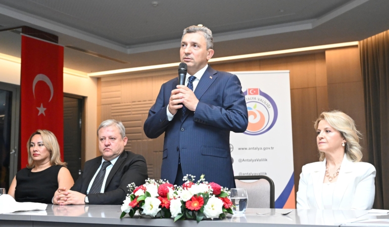 Antalya’da Vali Yardımcılarına Veda Programı
