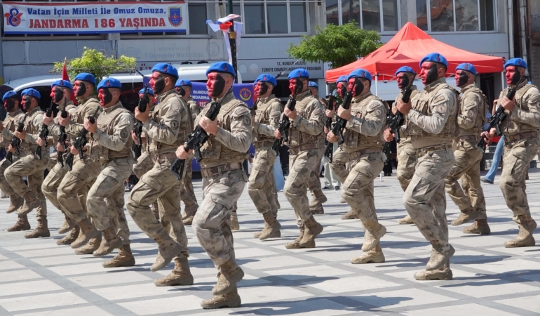 Jandarma’nın 186. Yıl Dönümü Burdur’da Kutlandı