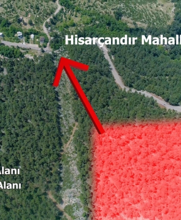 Hisarçandır’da Dinamit Tehlikesine İmza Kampanyası