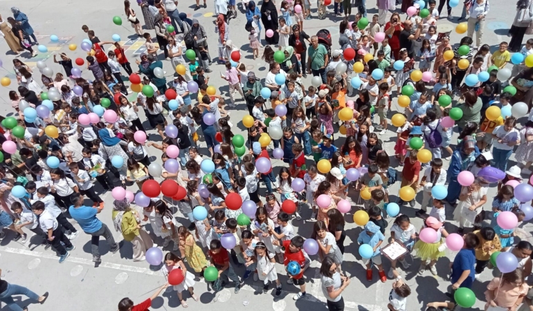 Öğrencilerden ‘Çocuklar Ölmesin’ Mesajı