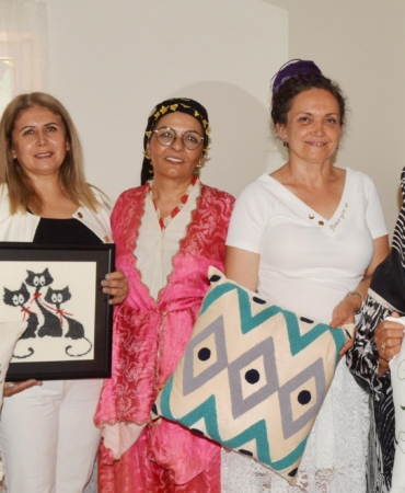 Akdamlar Kadınları El Sanatları Sergisiyle Büyüledi