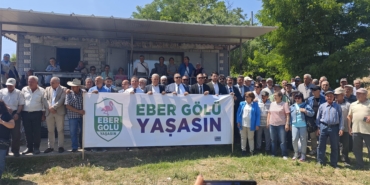 Eber Gölü’nde Kuraklık İçin Farkındalık Etkinliği