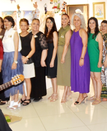 Antalya’da Öğretmenlerden Rengârenk Sergi