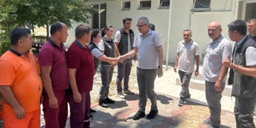 Orman Bölge Müdürü’nden Yangın Ekiplerine Ziyaret