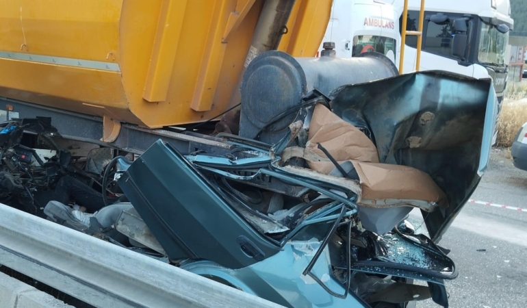 Burdur’da Kaza: 1 Ölü, 1 Yaralı!