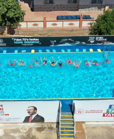 Kırsal Çocuklar İçin Portatif Yüzme Havuzları Açıldı!