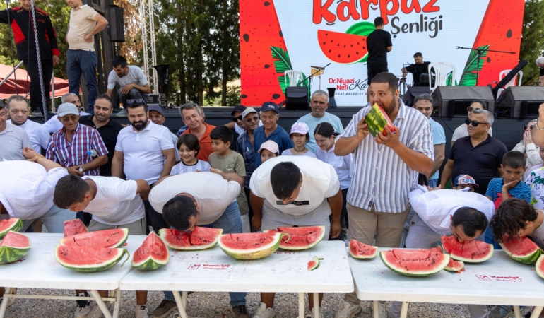 Belenobası Karpuz Şenliği’nde Renkli Anlar!
