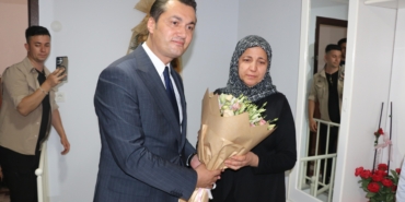 Kaymakam Öztürk’ten Şehit Ailesine İlk Ziyaret