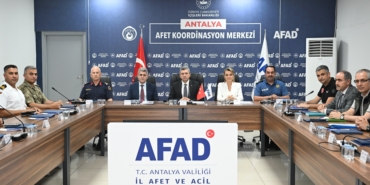 Antalya’da Afet Hazırlıkları İçin Kritik Toplantı