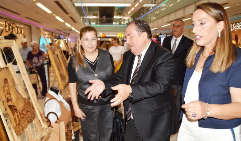 Antalya’da Deri Sanatı Sergisi Büyük İlgi Gördü