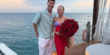 Lewandowski Ailesiyle Antalya’da Keyif Yapıyor!