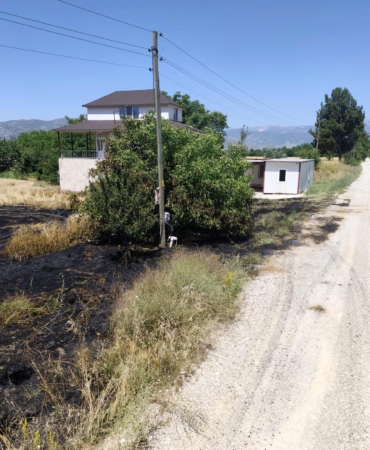 Karapınar’da Yangın Hızla Kontrol Altına Alındı