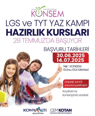 Ücretsiz LGS ve TYT Yaz Kursları Başlıyor!