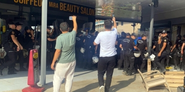 Antalya’da Kaçak Yapı Yıkımında Arbede!
