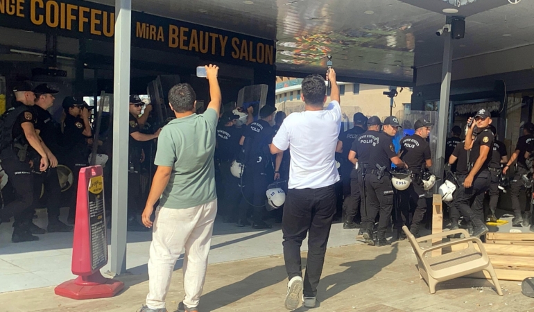 Antalya’da Kaçak Yapı Yıkımında Arbede!