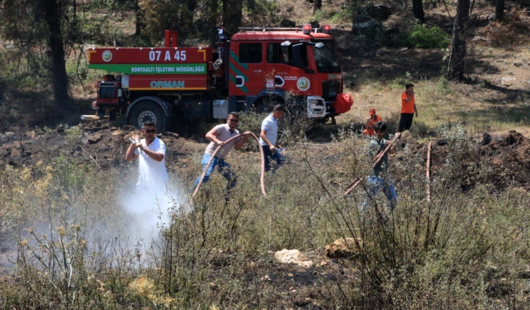 Antalya’da Orman Yangınları Kontrol Altında!