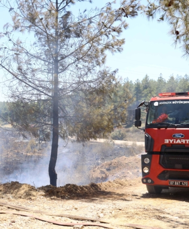 Antalya’da Orman Yangınlarına Hızlı Müdahale!