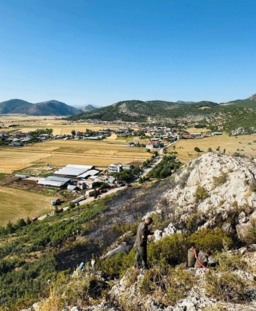 Bucak’ta Orman Yangını Hızla Kontrol Altına Alındı!