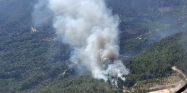 Antalya’da Orman Yangınına Hızla Müdahale Ediliyor!
