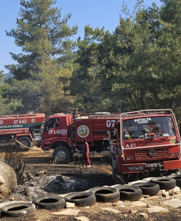 Antalya’daki Orman Yangını Kontrol Altında!