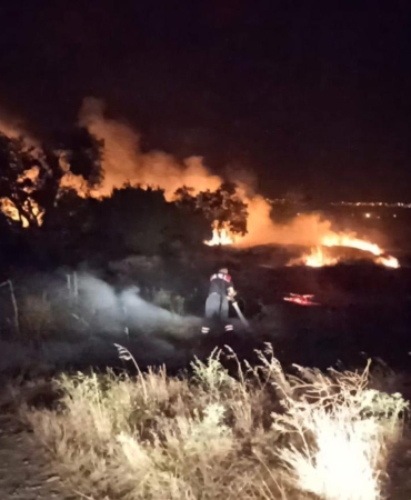 Burdur’da Kuru Otluk Alan Yangını: 30 Dönüm Yandı