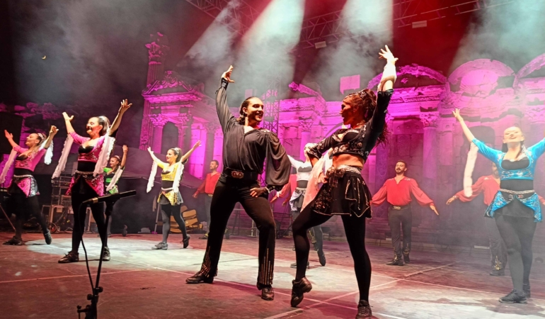 Sagalassos’ta ‘Anadolu Ateşi’ ile Görsel Şölen!