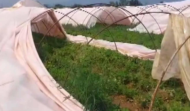 Serik’te Hortum, Seraları Harabe Etti!