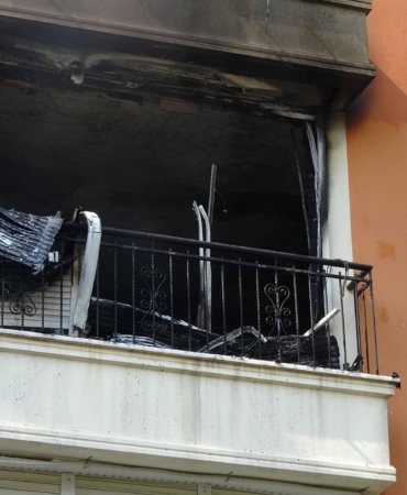 İsviçre’den Gelen Aile, Yangınla Şok Oldu!