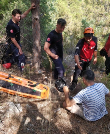 Yamaç Paraşütü Pilotunun Ormana Düşüşü!