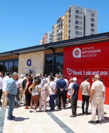 Antalya’da Ekonomik Lokanta Hizmete Girdi!