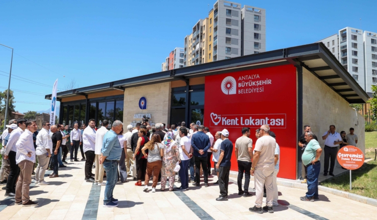 Antalya’da Ekonomik Lokanta Hizmete Girdi!