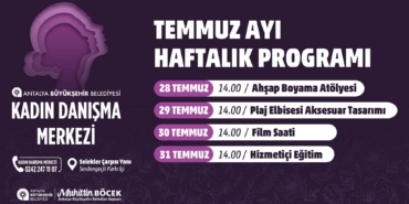 Kadınlar İçin Temmuz’da Eğlenceli Atölyeler! 🌟